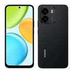 Celular Honor X6e 256 GB 4 GB RAM Negro frontal dorsal detalle