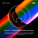 Smart TV JVC 40 QLED Full HD Android TV tecnologia