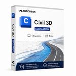Licencia Autodesk Civil 3D Education 1 año