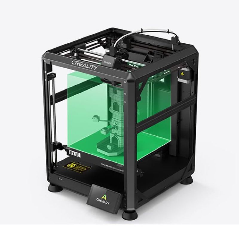 Impresora 3D Creality K2 SE multicolor y rápida frontal calidad