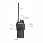 Radio portátil Baofeng BF-1909 UHF 12W alcance 12 km uso