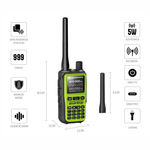 Pack x2 radios Baofeng UV5R-MINI 5W Bluetooth 999 canales especificaciones