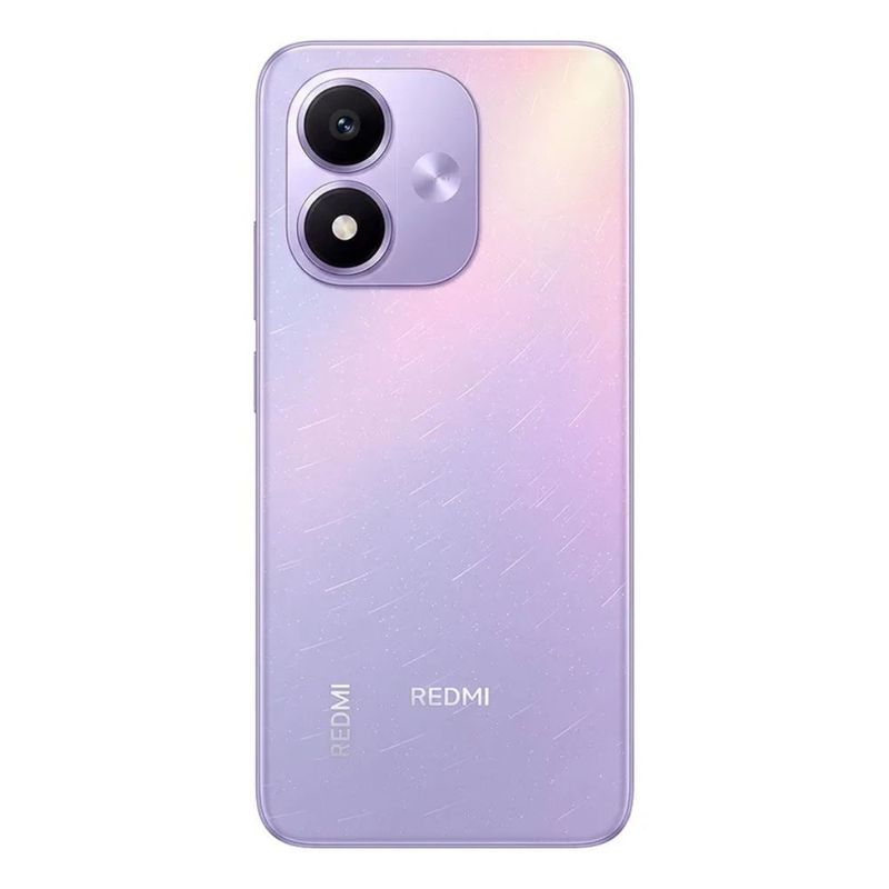 Celular Xiaomi Redmi Note 17 256GB 6GB RAM morado dorsal