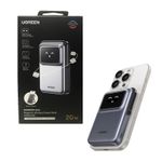 Batería externa magnética Ugreen Robot PB572 10000 mAh frontal