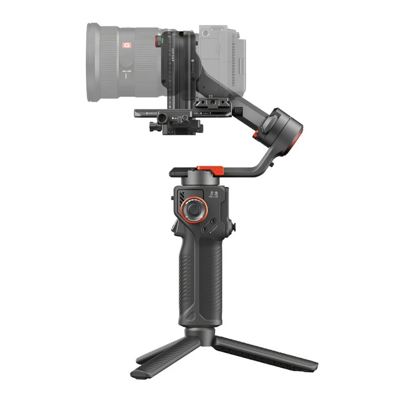 Estabilizador Hohem iSteady MT3 Pro Gimbal 4 en 1 IA negro lateral