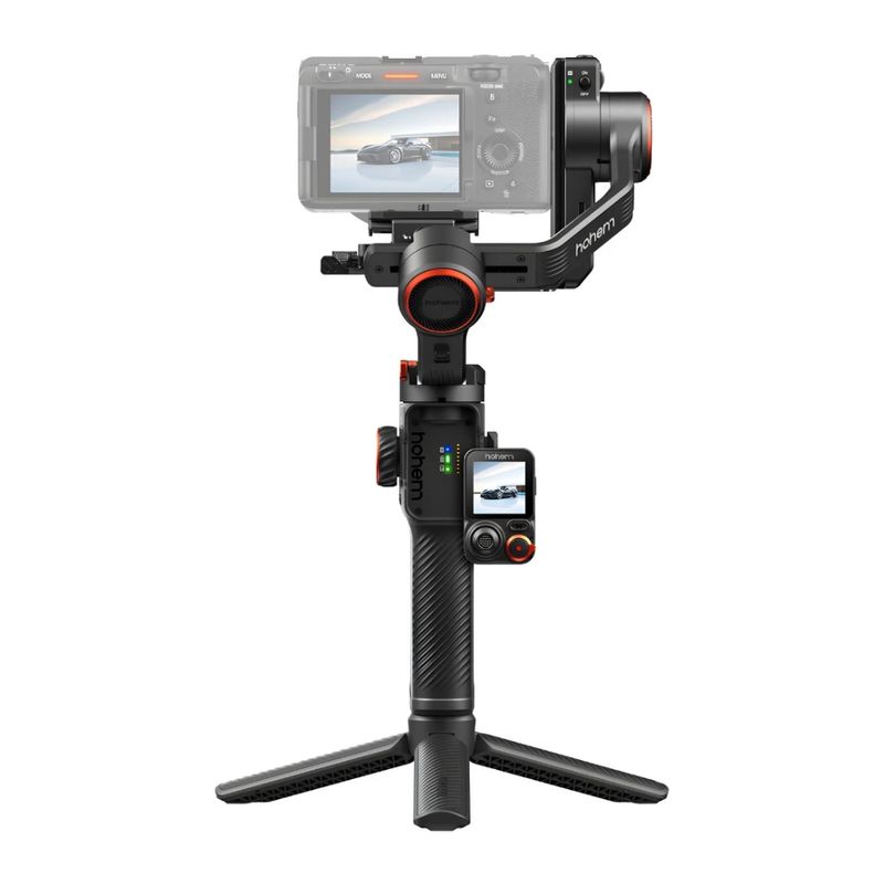Estabilizador Hohem iSteady MT3 Pro Gimbal 4 en 1 IA negro frontal