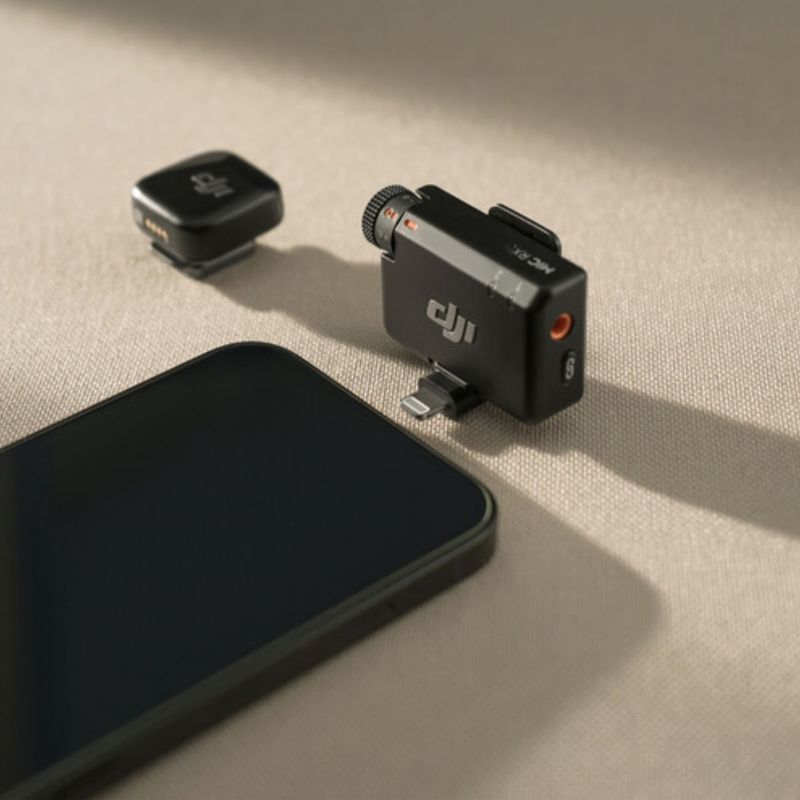 Adaptador Lightning DJI Mic Mini para iPhone garantía