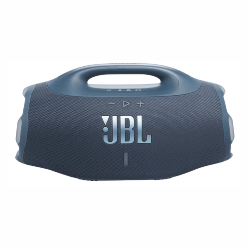 Parlante JBL Boombox 4 210W IP68 34 h Auracast azul frontal