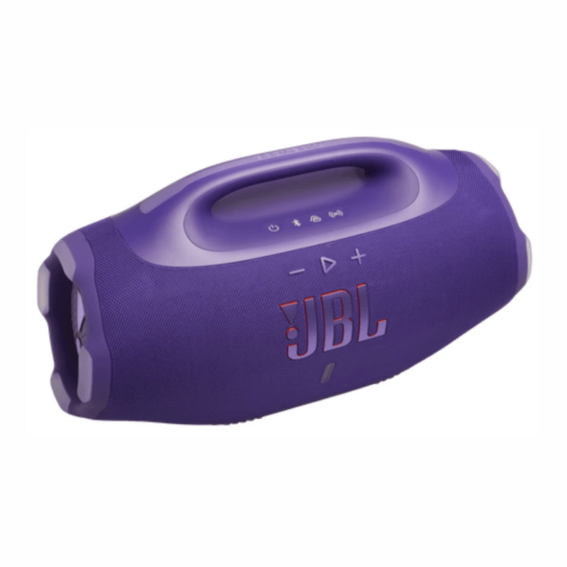 Parlante JBL Boombox 4 210W IP68 34 h Auracast morado tecnología Auracast