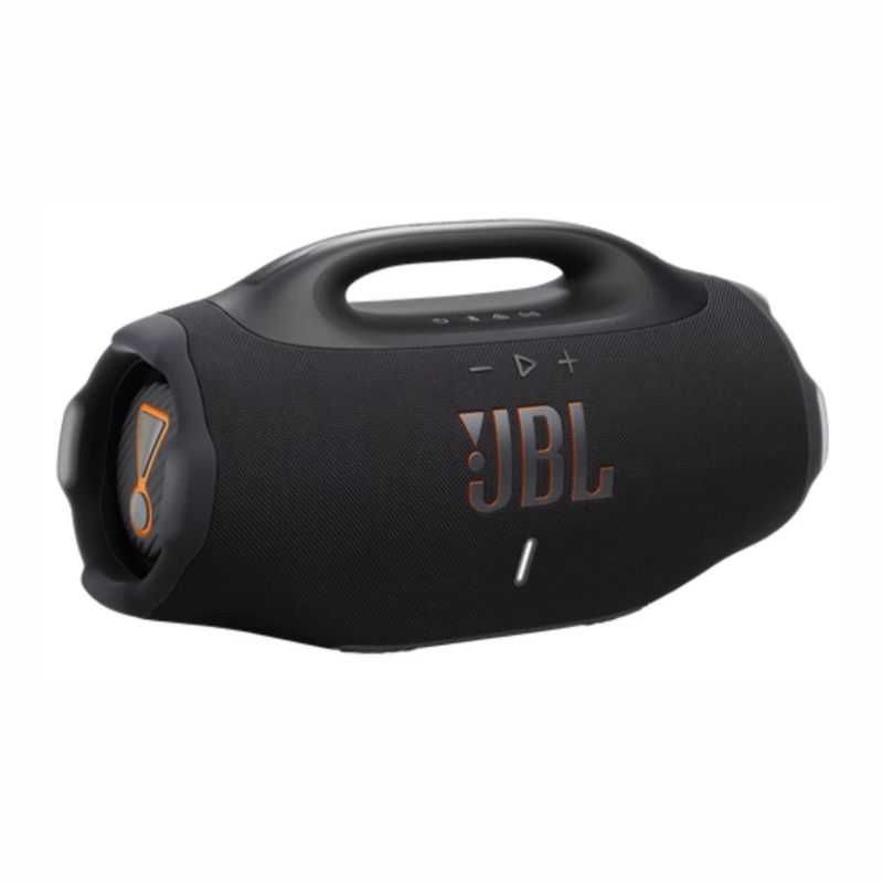 Parlante JBL Boombox 4 210W IP68 34 h Auracast negro oblicuo