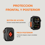 Case Amband Ultra Apple Watch 44mm Series 4 al 9 negro protección