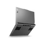 Laptop gamer Lenovo LOQ 15IAX9 RTX 3050 6 GB dorsal oblicuo