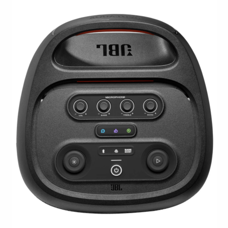 Parlante JBL PartyBox 720 800 W Bluetooth 5.4 15 h negro controles superiores