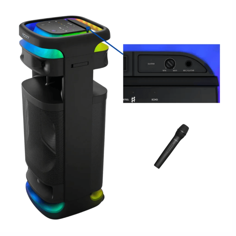 Parlante Sony ULT TOWER 10 1000 W Bluetooth 5.2 negro conexión para micrófono