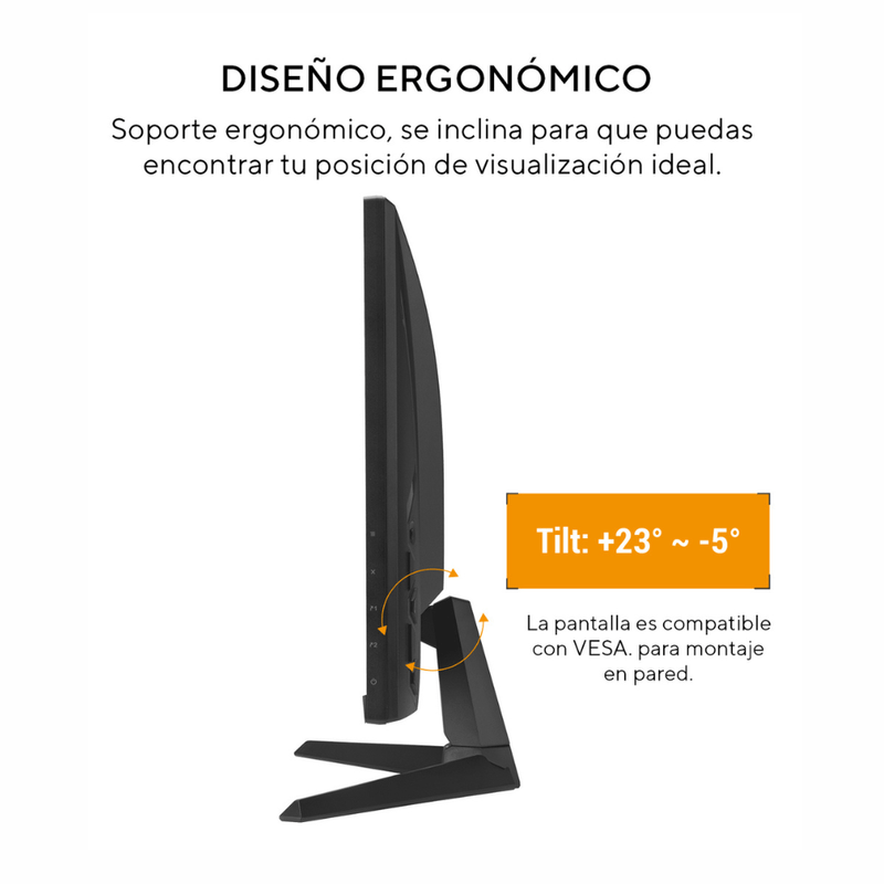 Monitor ASUS TUF VG279QE5A 27" FHD negro diseño ergonómico