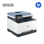 Impresora HP LaserJet Pro MFP 3303fdw Wi-Fi frontal oblicuo
