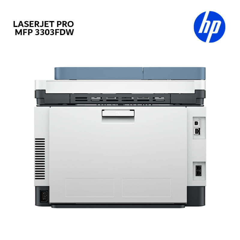 Impresora HP LaserJet Pro MFP 3303fdw Wi-Fi frontal dorsal