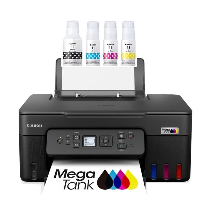 Impresora Canon G3180 Wi-Fi con tinta continua frontal