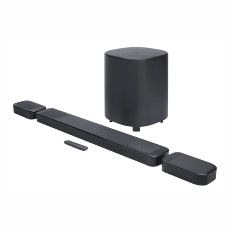 Barra JBL BAR 1000MK2 960W Dolby Atmos Bluetooth 5.3 lateral derecho