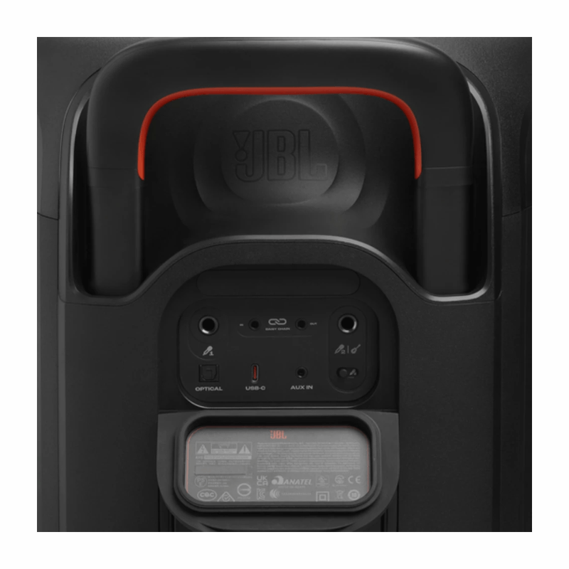 Parlante JBL PartyBox 330 280 W Bluetooth 6.0 18 h negro entradas auxiliares