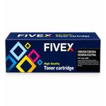 Tóner Fivex 36A CB436A negro para impresoras HP frontal