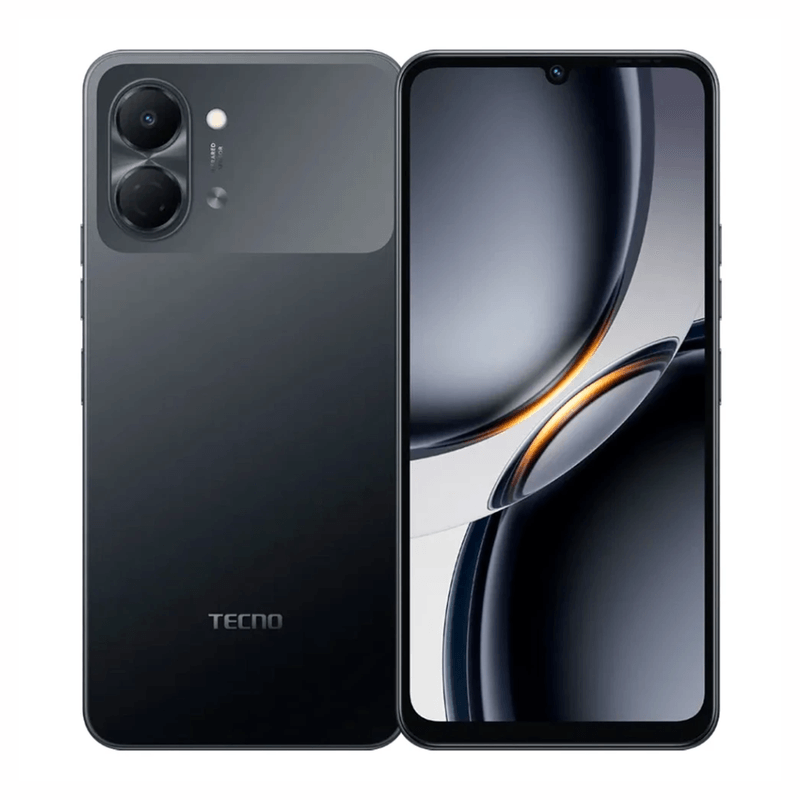 Celular Tecno Spark Go3 128 GB 4 GB RAM 13 MP negro