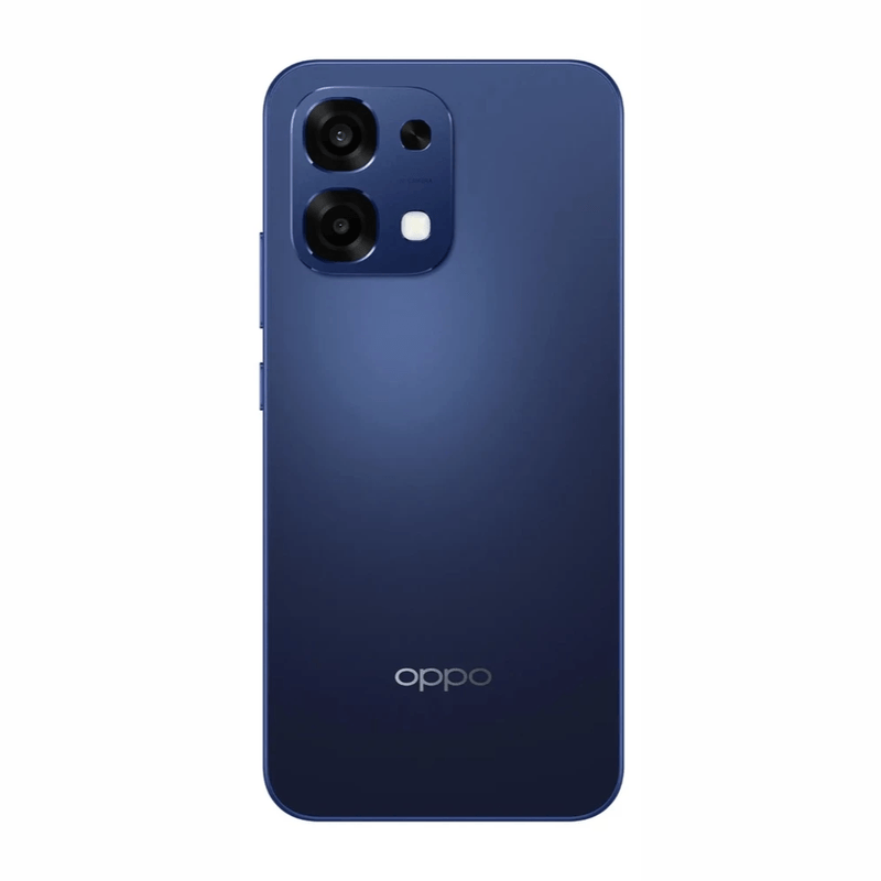Celular Oppo A6 Pro 256 GB 8 GB RAM 50 MP 5G azul posterior