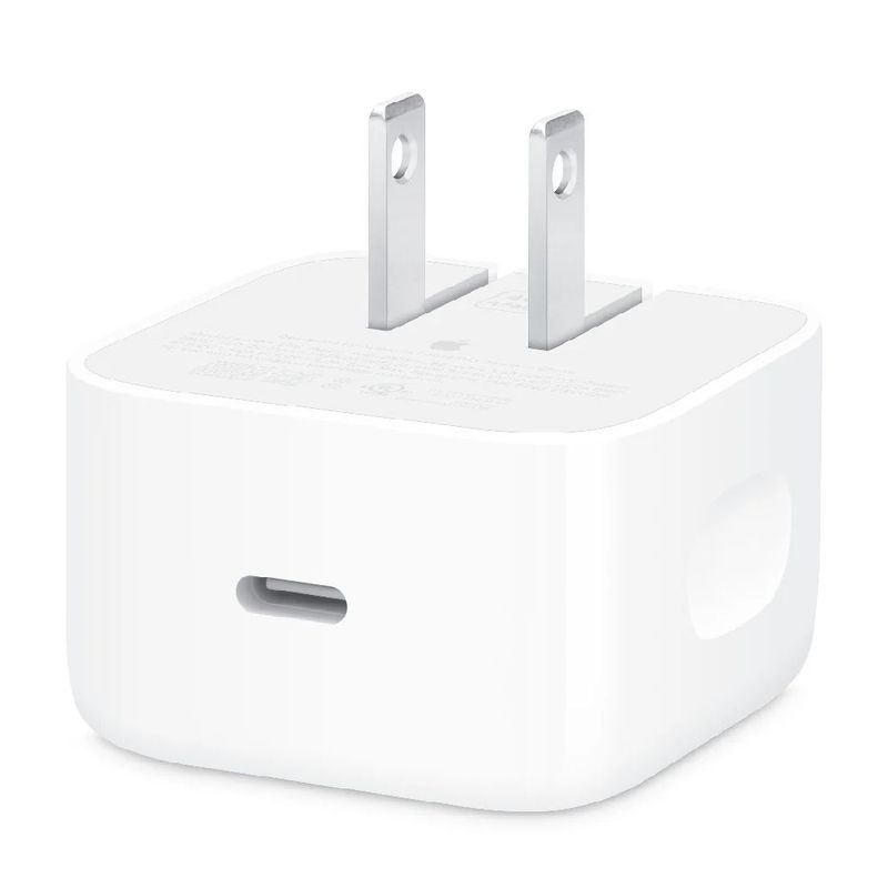 Adaptador Apple MGKN4AM-A, USB-C 40W, hasta 60W blanco frontal