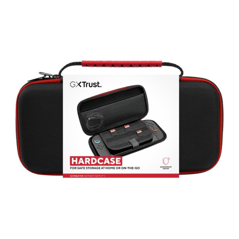 Estuche Trust GXT 1251 para Nintendo Switch 2 negro empaque