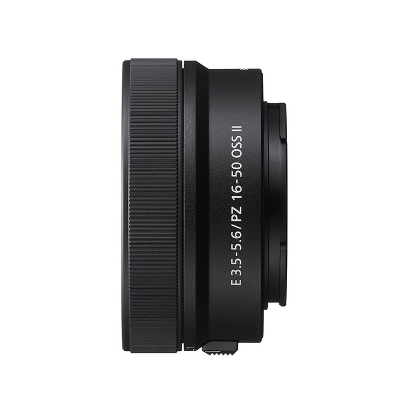 Lente Sony 16-50mm II negro lateral