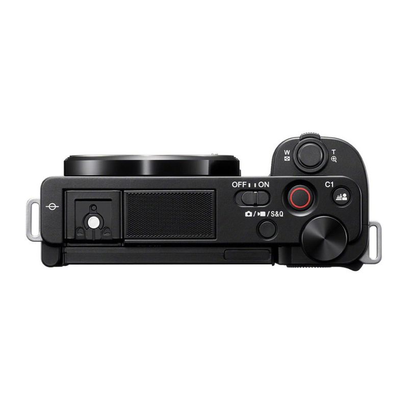 Cámara Sony ZV-E10K APS-C 24.2MP 4K negro cenital