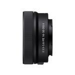Lente Sony 16-50mm II negro lateral