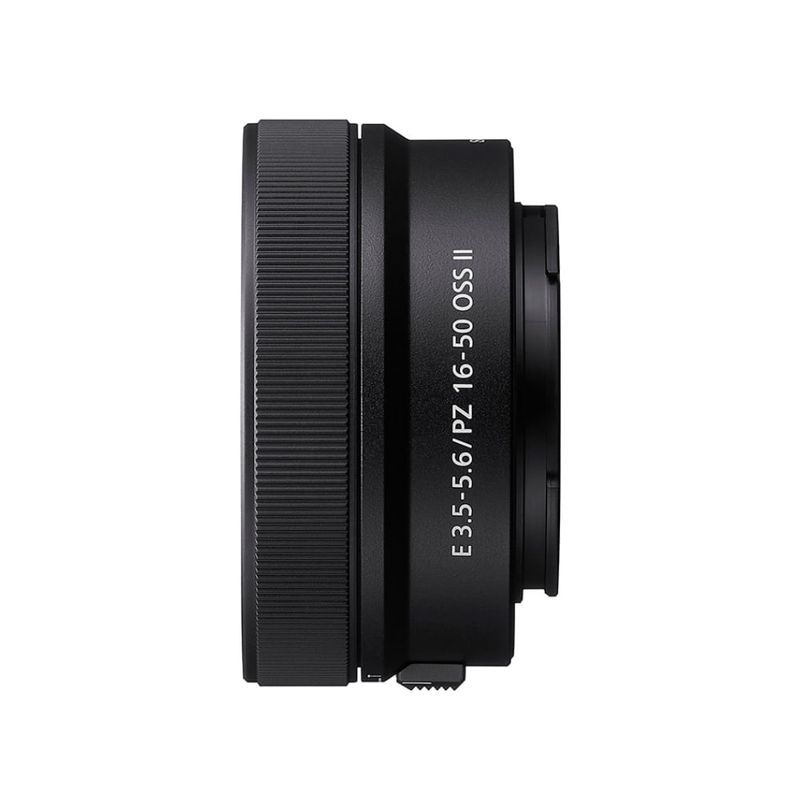 Lente Sony 16-50mm II negro lateral