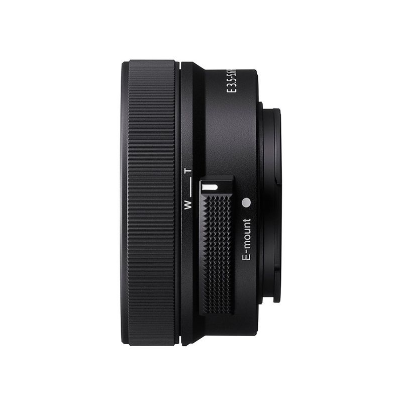 Lente Sony 16-50mm II negro lateral