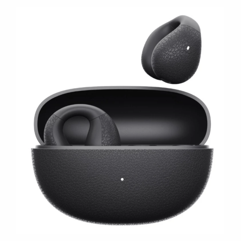 Audífonos QCY Crossky C10 open ear Bluetooth 5.4 negro frontal