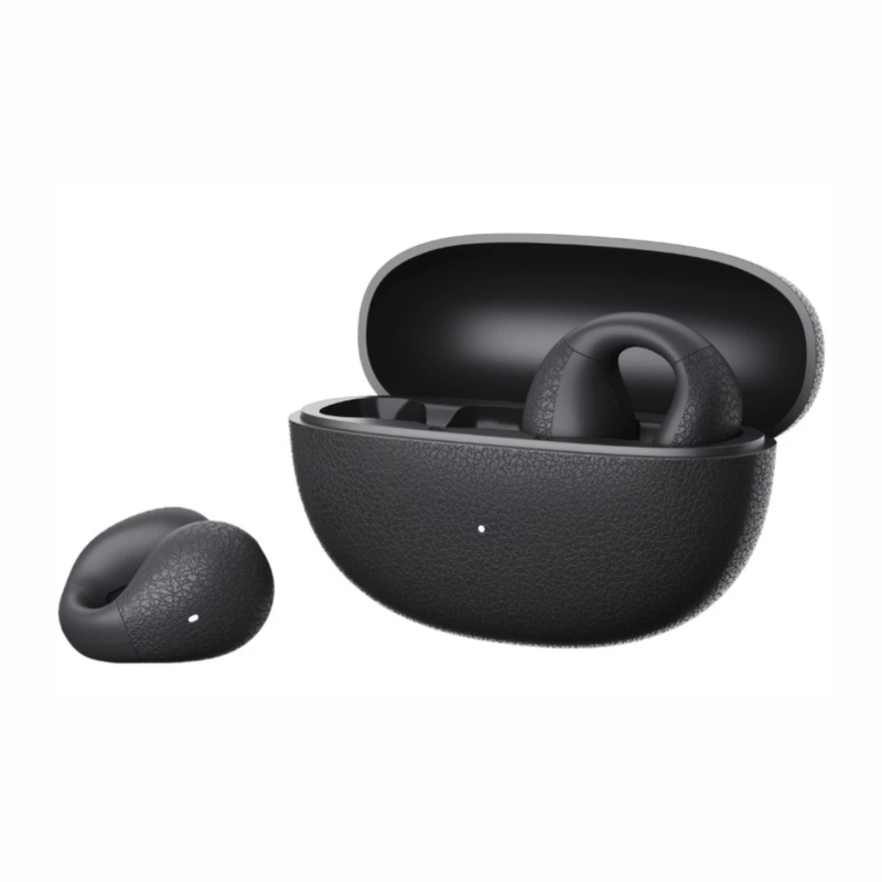 Audífonos QCY Crossky C10 open ear Bluetooth 5.4 negro protección IPX4
