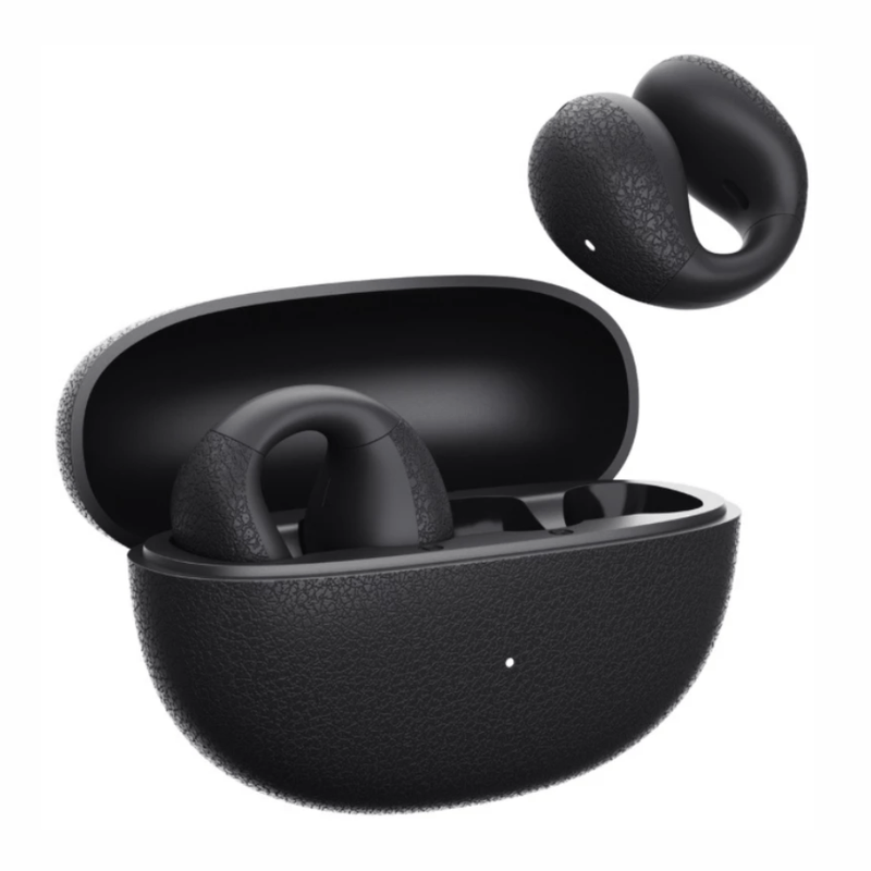 Audífonos QCY Crossky C10 open ear Bluetooth 5.4 negro diseño open ear