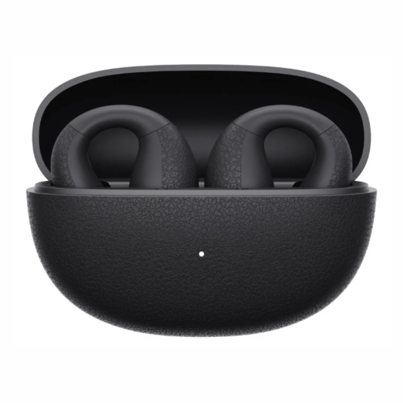 Audífonos QCY Crossky C10 open ear Bluetooth 5.4 negro en estuche de carga