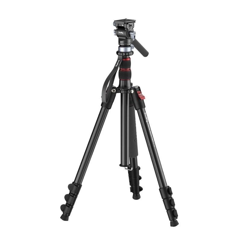 Trípode SmallRig CT-10 3935 2 en 1 max. 1.82m negro frontal