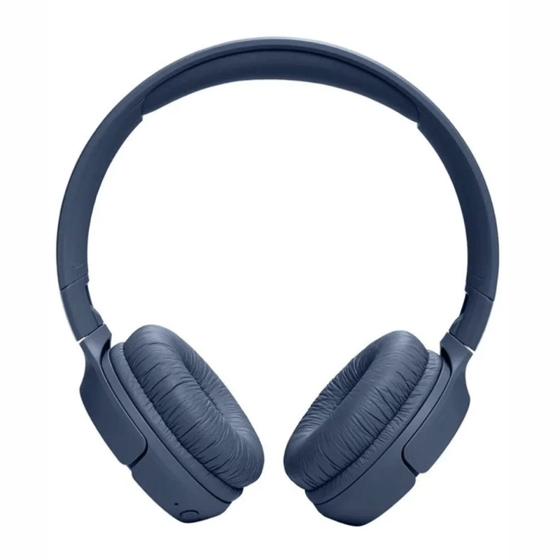 Audífonos JBL Tune 520BT on ear Bluetooth 5.3 57 h azul frontal
