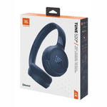 Audífonos JBL Tune 520BT on ear Bluetooth 5.3 57 h azul caja