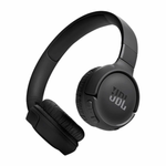 Audífonos JBL Tune 520BT on ear Bluetooth 5.3 57 h negro oblicuo