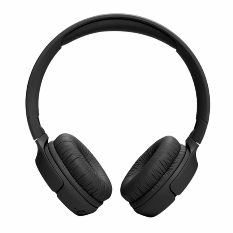 Audífonos JBL Tune 520BT on ear Bluetooth 5.3 57 h negro frontal