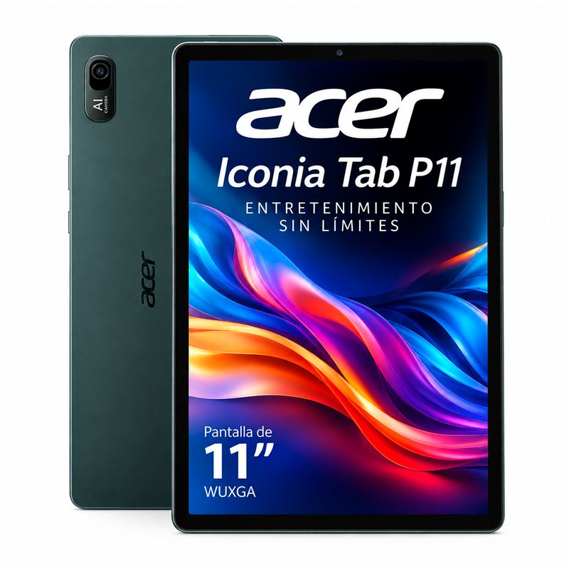 Tablet Acer Iconia X12 256 GB 8 GB RAM Teclado Lapiz Black frontal dorsal