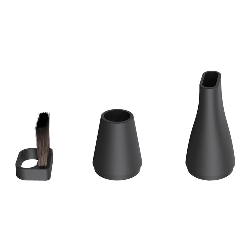 Soplador de aire portátil Teraware Q25 150W negro accesorios