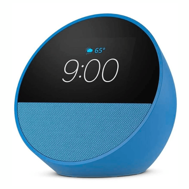 Amazon Echo Spot 2024 Alexa Bluetooth 5.0 Wi-Fi 5 azul frontal