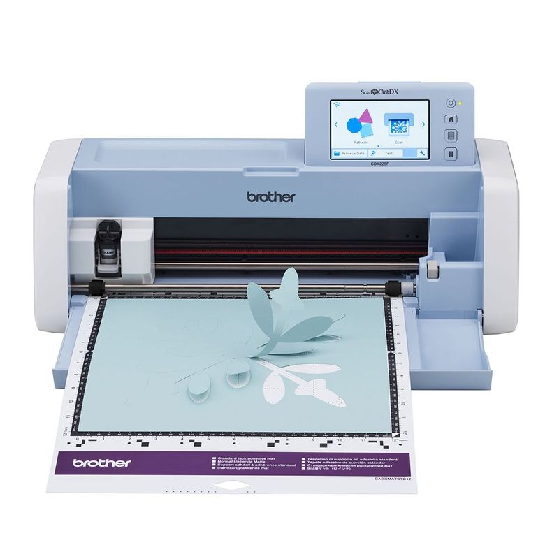 Plotter Brother ScanNCut SDX225 con escáner y Wi-Fi frontal