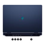 Laptop Dell Alienware Aurora 16" Core 7 RTX 5050 negro cenital cerrado