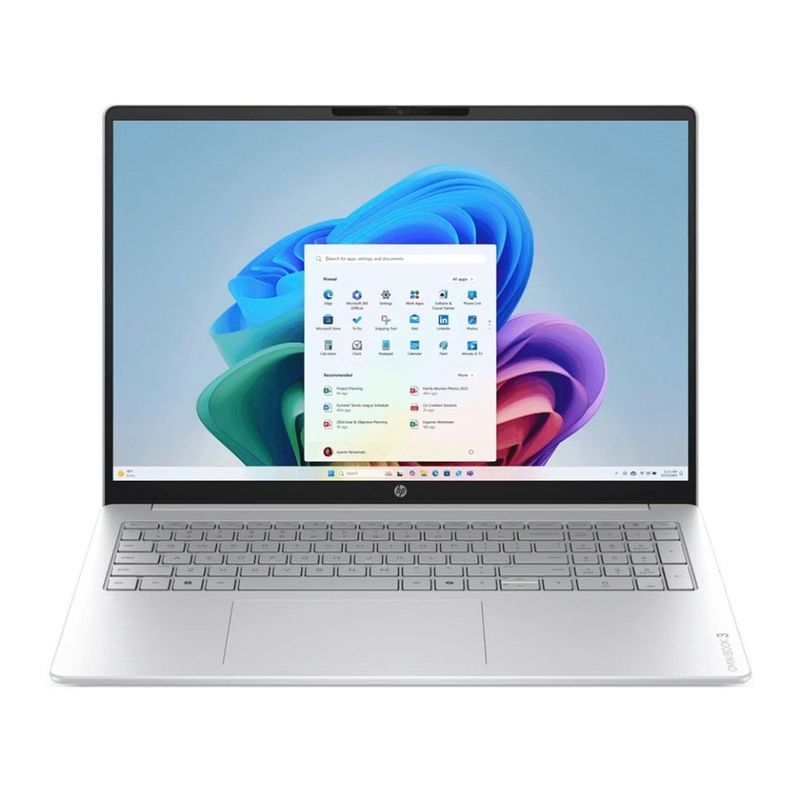 Laptop HP OmniBook 3 16" Ryzen AI 5 16GB RAM 256GB SSD gris frontal