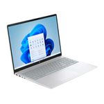 Laptop HP OmniBook 3 16" Ryzen AI 5 16GB RAM 256GB SSD gris frontal oblicuo